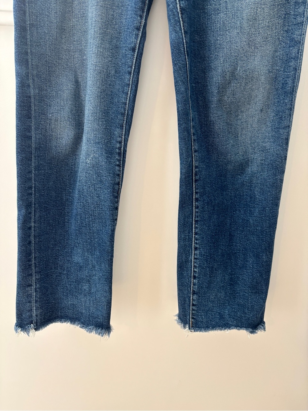 Banana Republic Mid-rise Straight Leg Jeans Womens 29 Medium Wash Raw Hem - Picture 4 of 12
